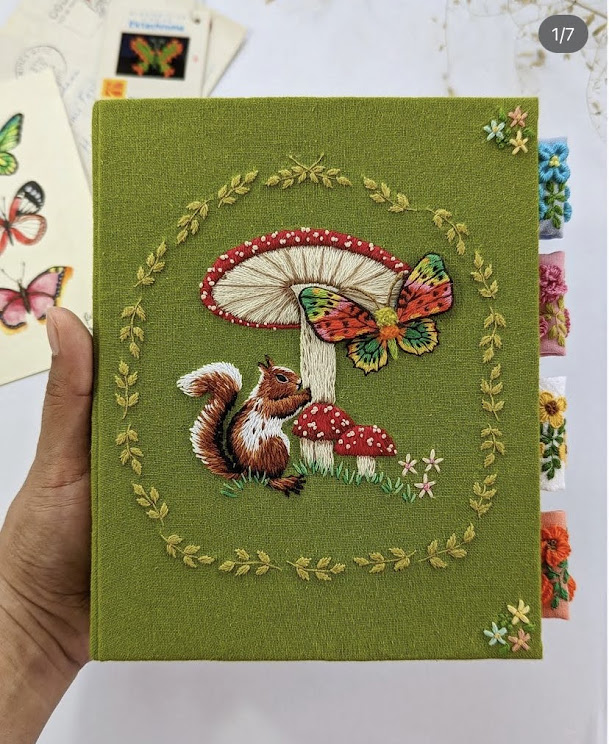 Start a New Chapter with Creative Embroidery Journals